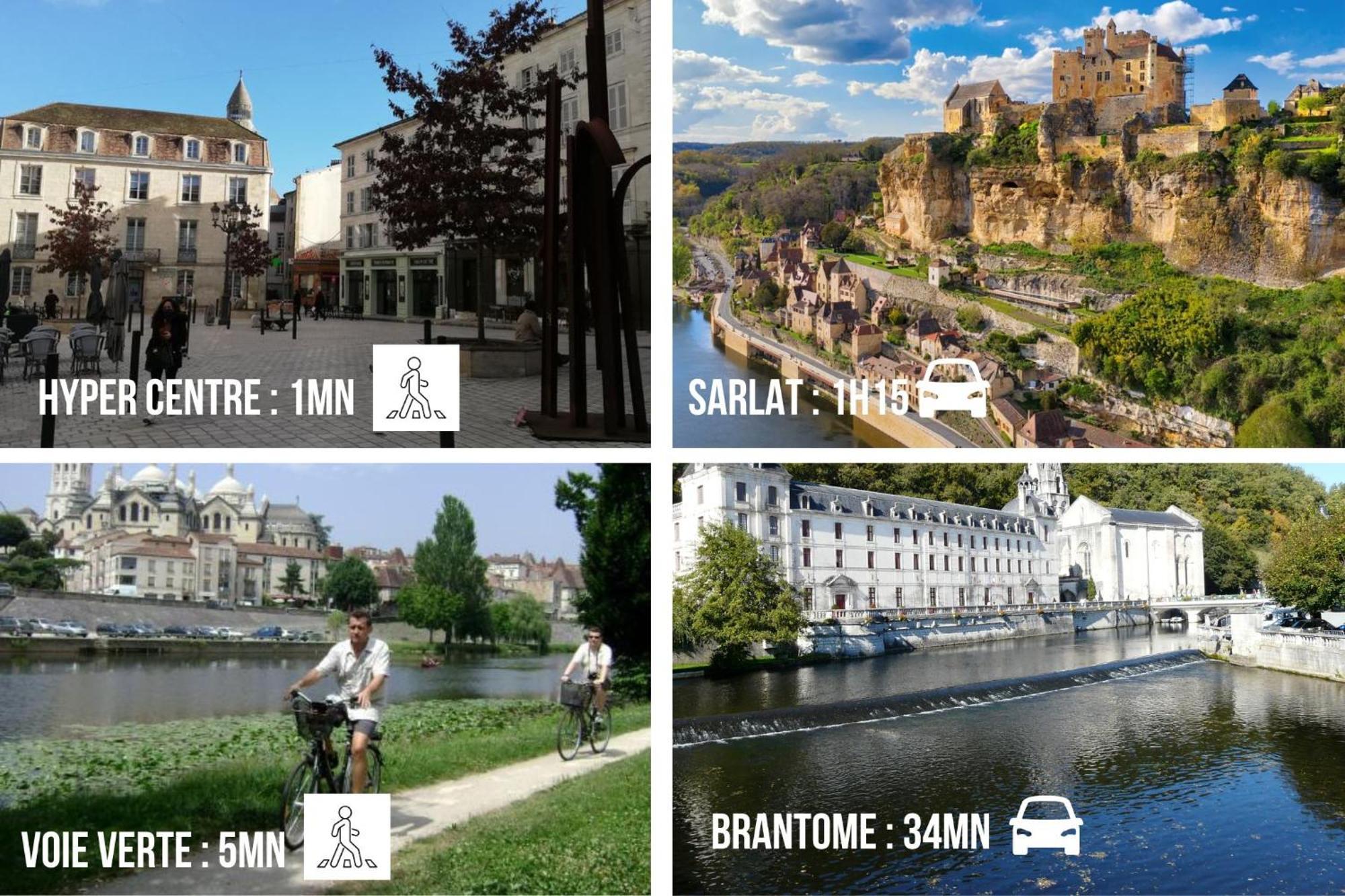 Le Clos Chassaing N5-Wifi-Centre Ville-Climatisation Périgueux المظهر الخارجي الصورة